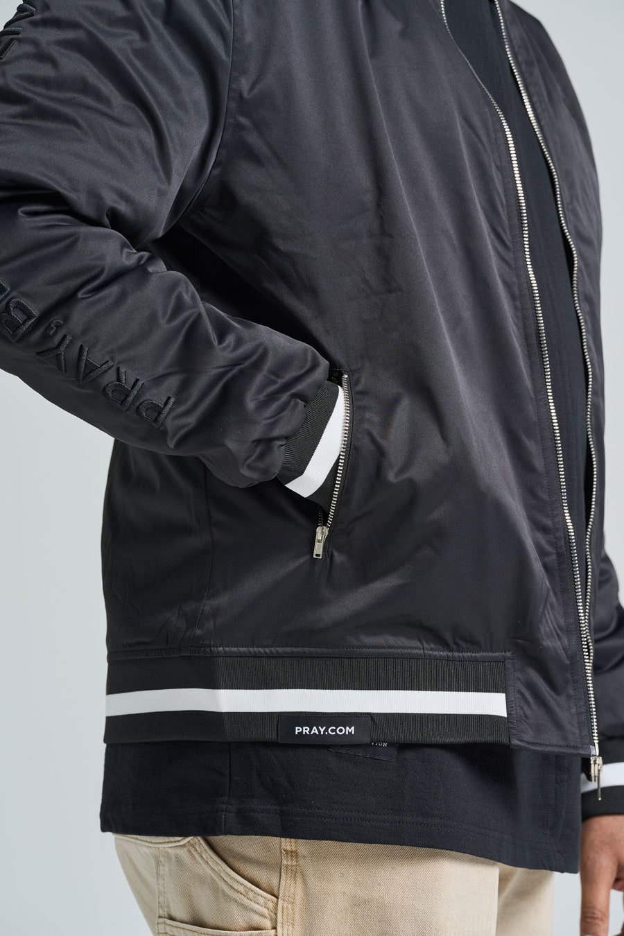 PRAY.COM Bomber Jacket