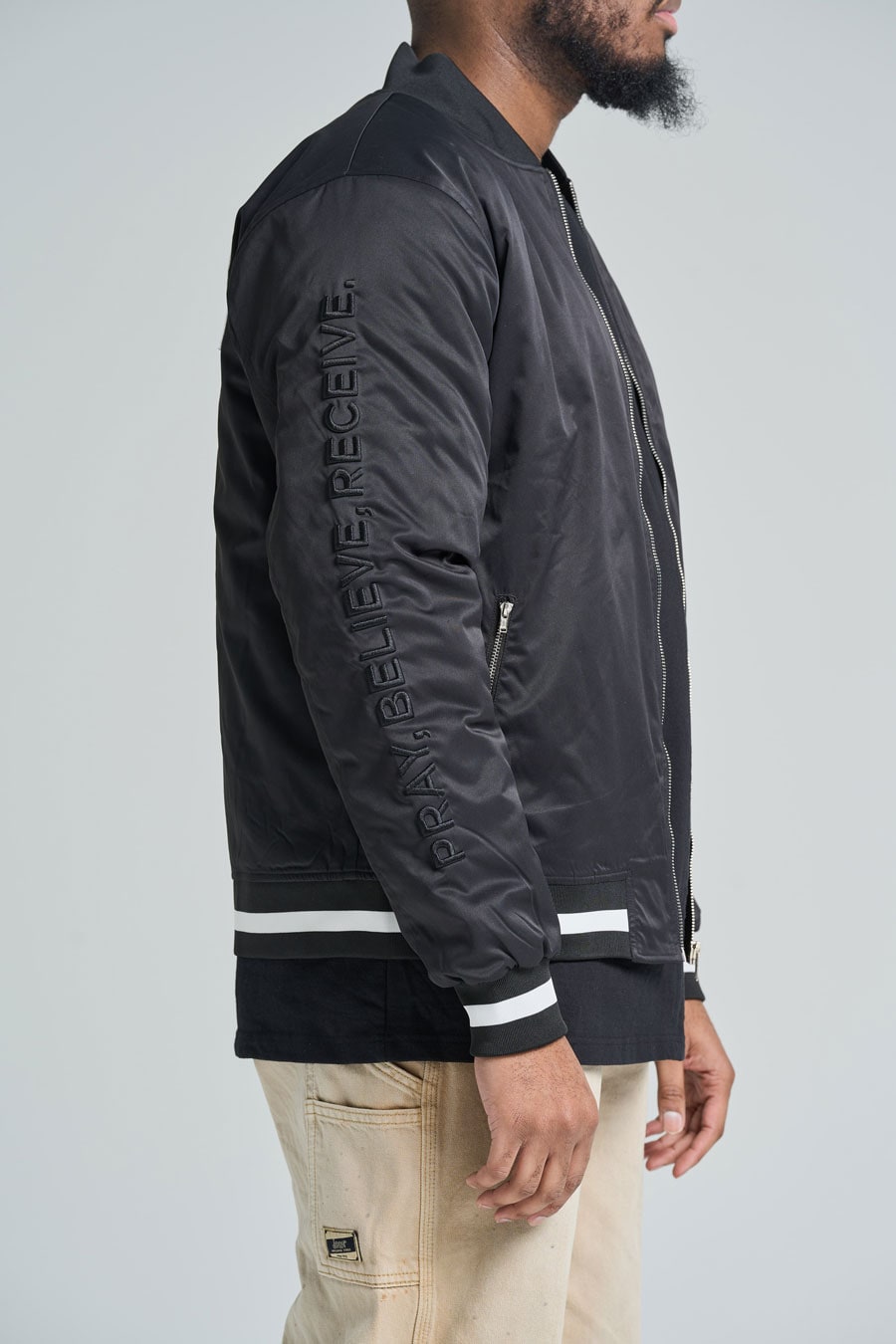 PRAY.COM Bomber Jacket