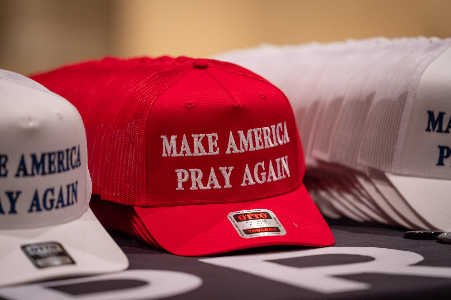 Make America Pray Again Caps