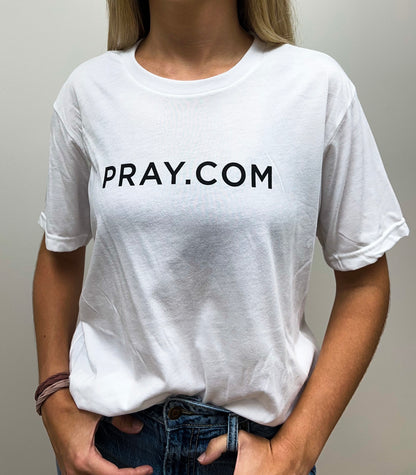 PRAY.COM Premium Logo Shirt